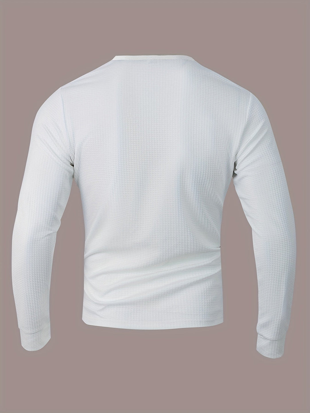 Curtis | Tekstureret Langærmet Henley