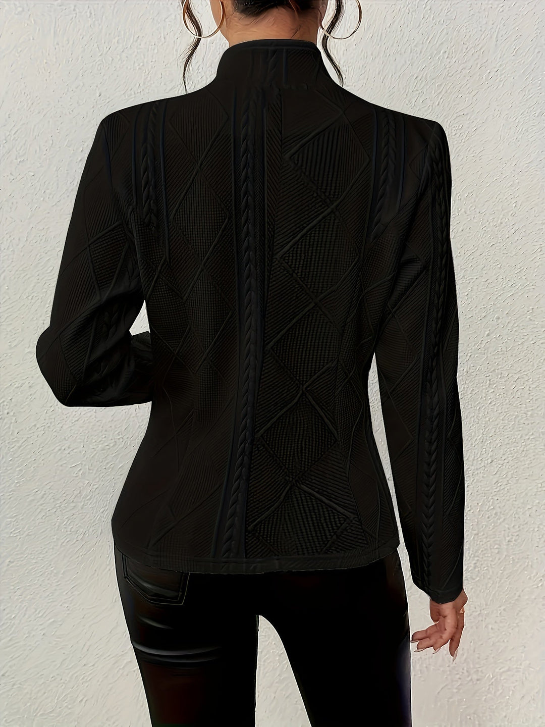 Whitney | Talje-definerende Tekstureret Blazer