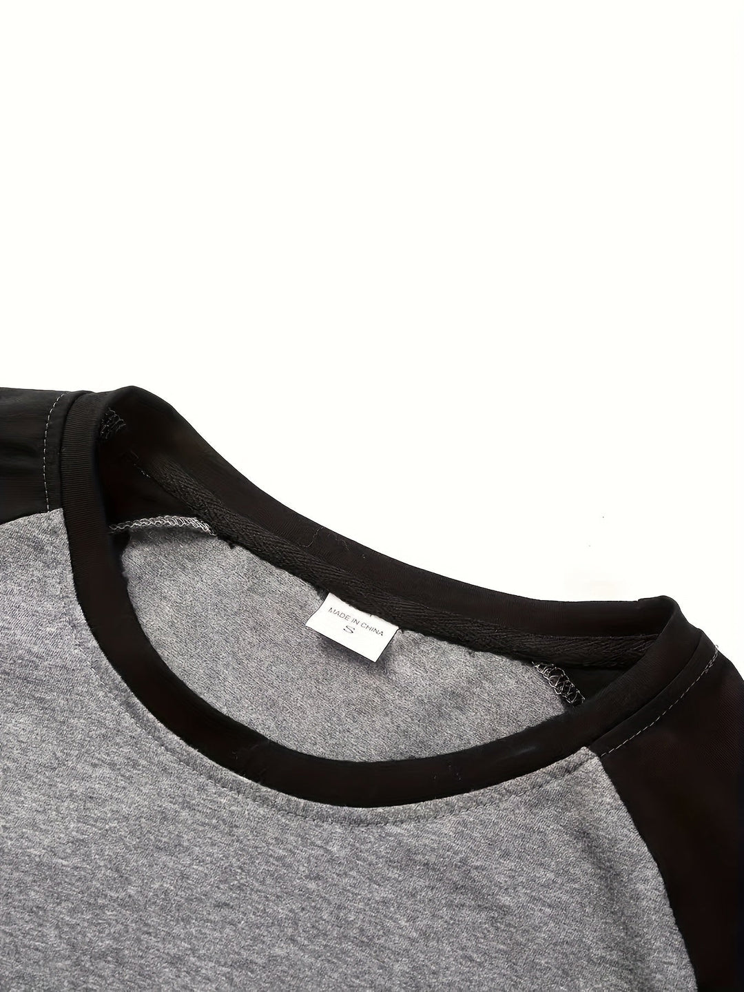 Trevor | To-farvet Raglan Langærmet Top