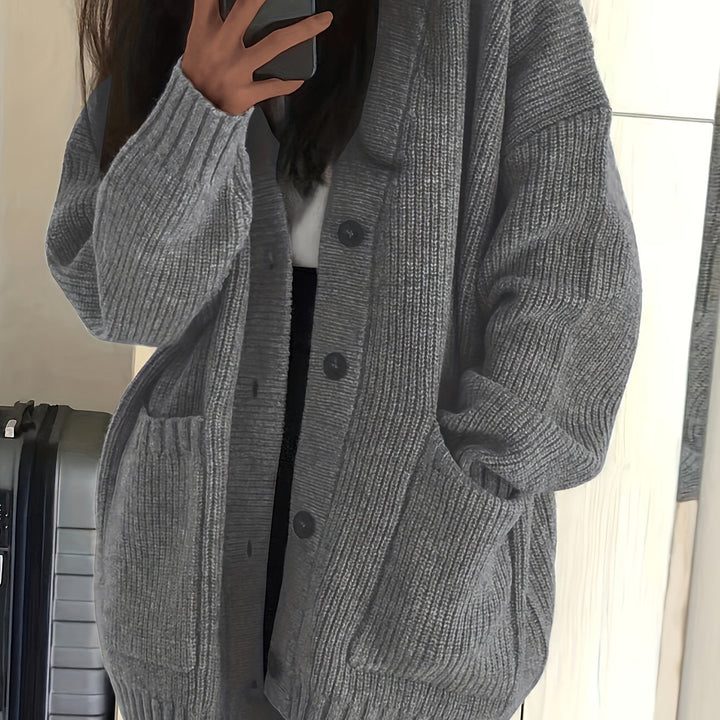 Maisie | Afslappet Knappet Cardigan