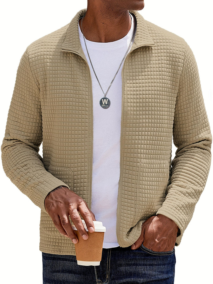 Hugo | Tekstureret Zip-Up Jakke