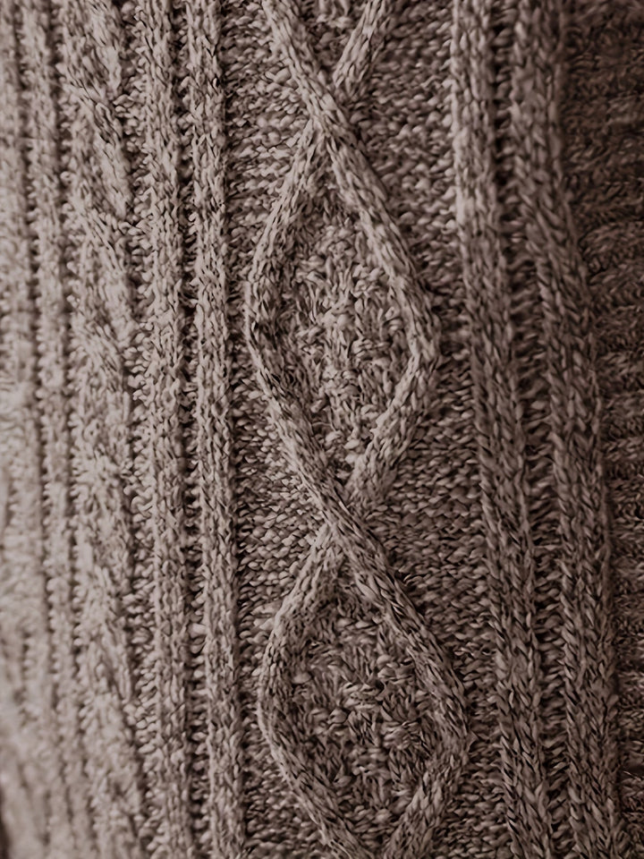 Walter | Tekstureret Full-Zip Cardigan