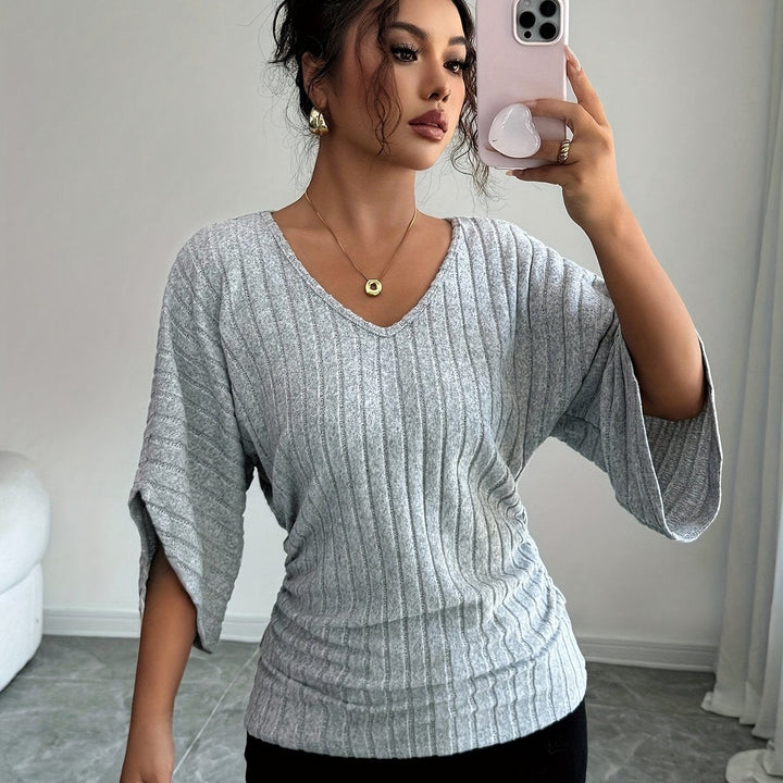 Marianne | Afslappet V-Hals Top
