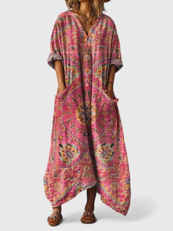 Aurora | Elegant Oversize Lommer Kjole