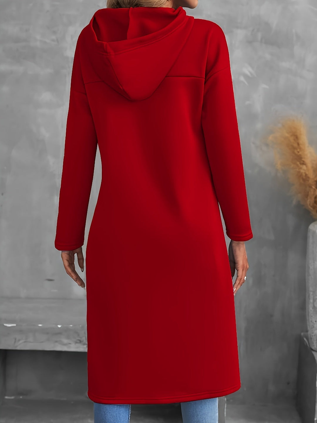 Tabitha | High-Low Snøre Hoodie