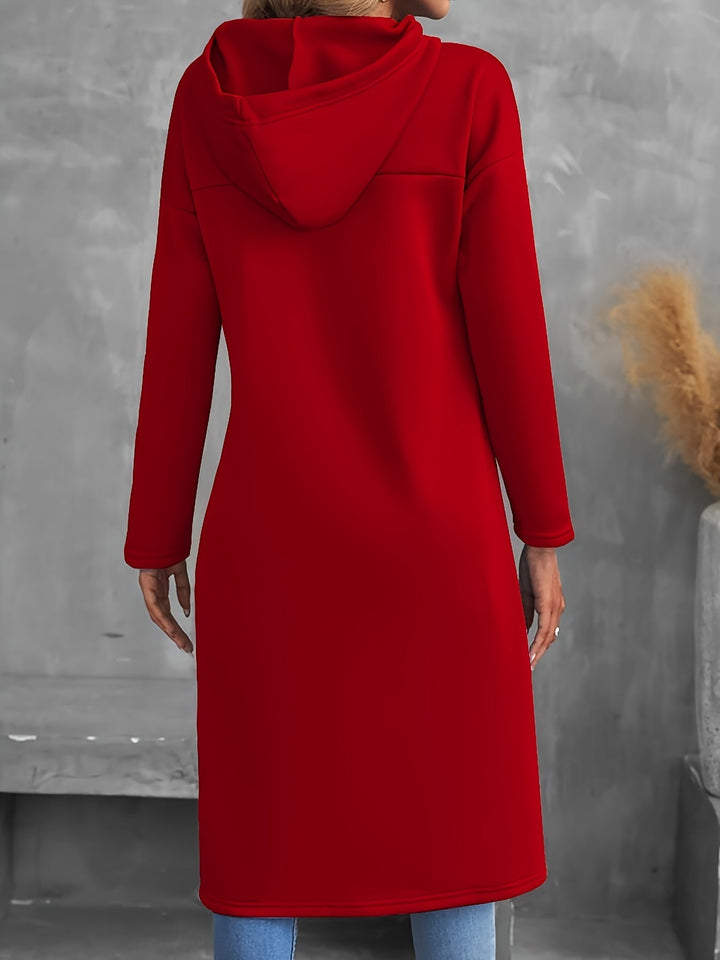 Tabitha | High-Low Snøre Hoodie