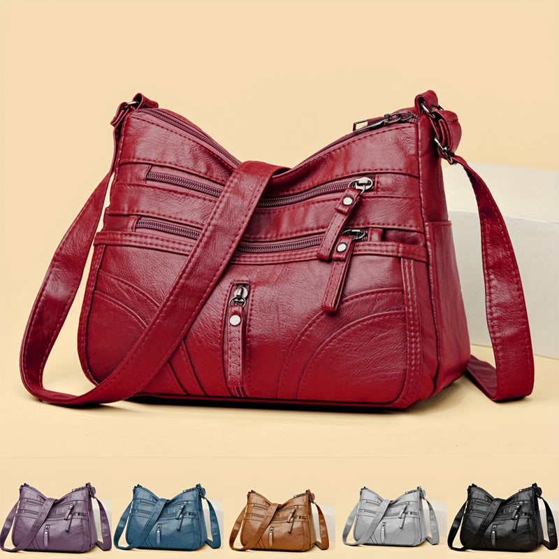 Abigail | Vintage Afslappet Skuldertaske