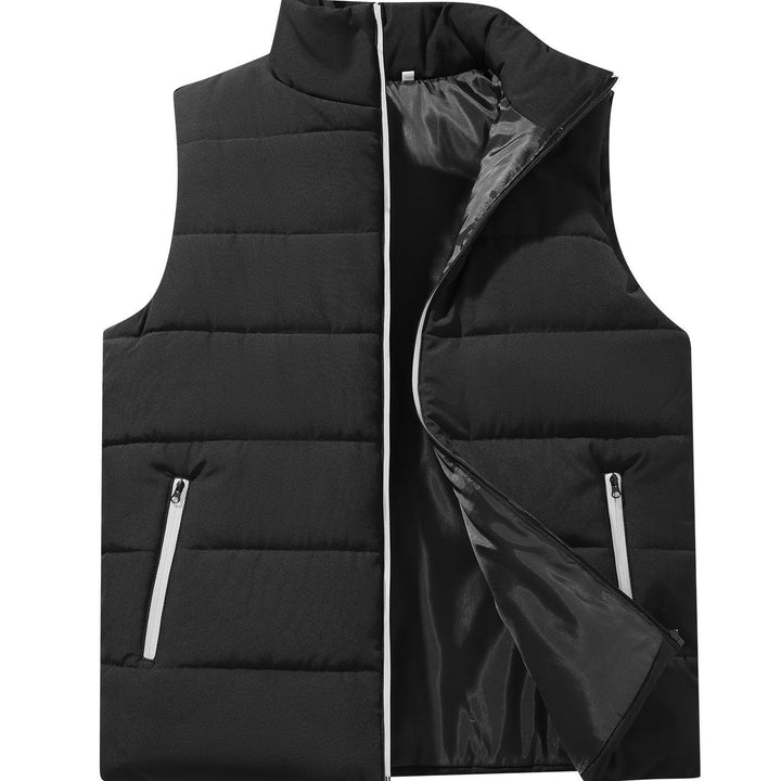 Calvin | Vatteret Zip-Up Vest