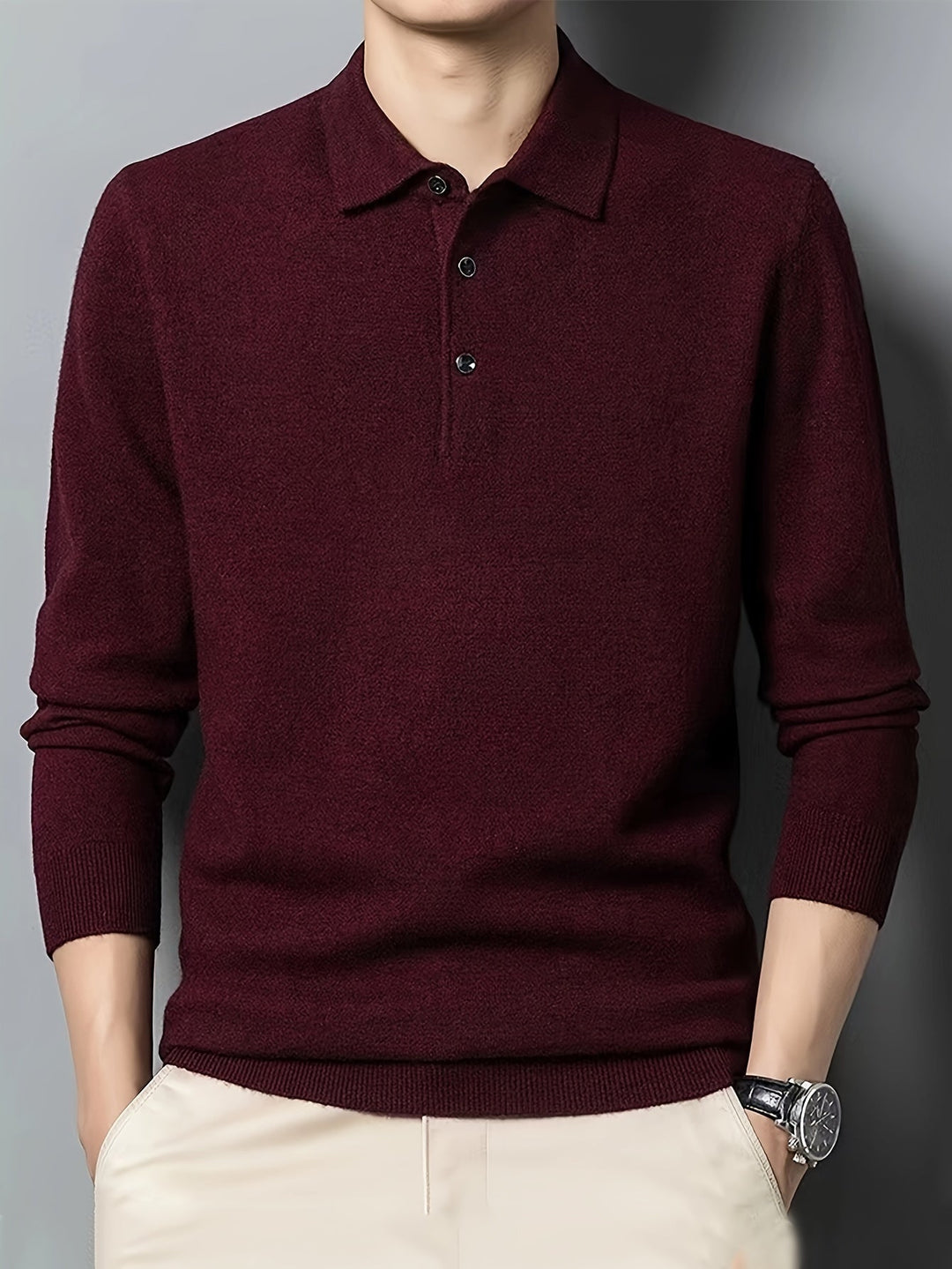 Sebastian | Raffineret Poloshirt med Krave