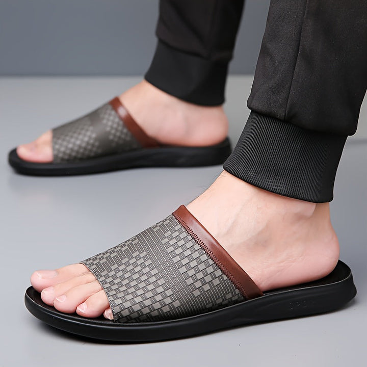 Elliot | Vævede Slide Sandaler