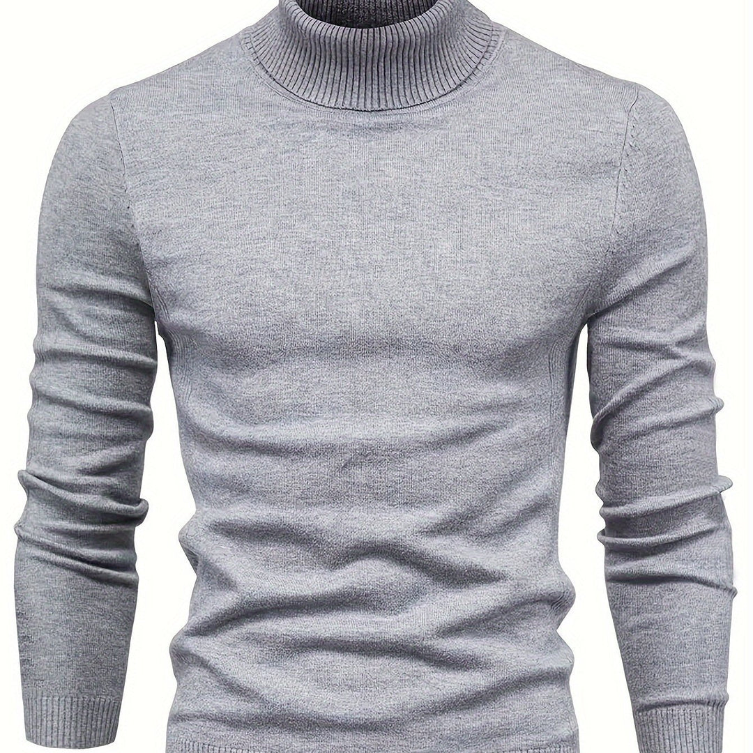 Malcolm | Klassisk Mock-Neck Sweater