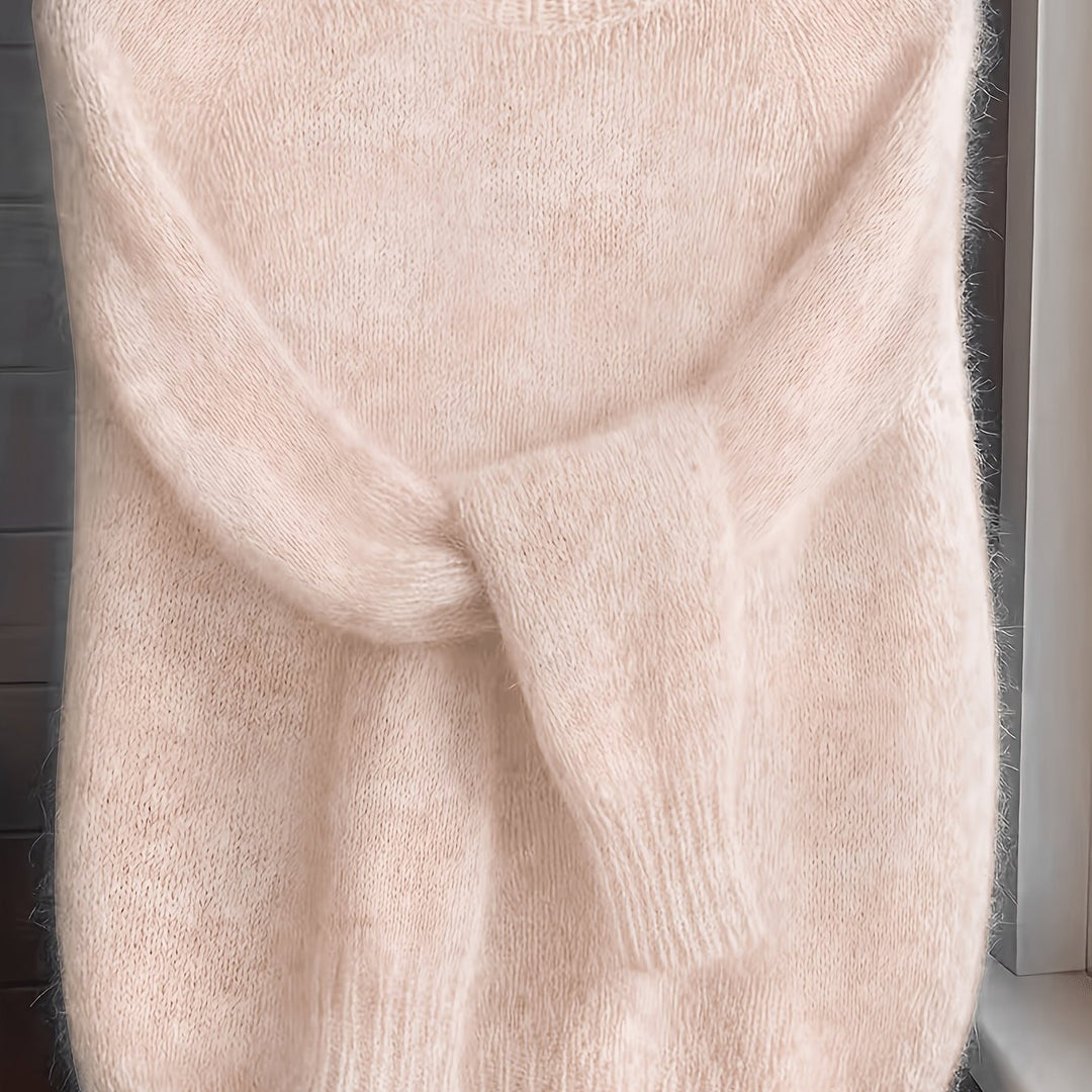Sabine | Blød Rund-Hals Sweater
