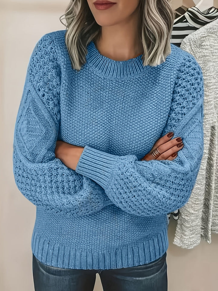 Bonnie | Hyggelig Lantern-Ærme Sweater