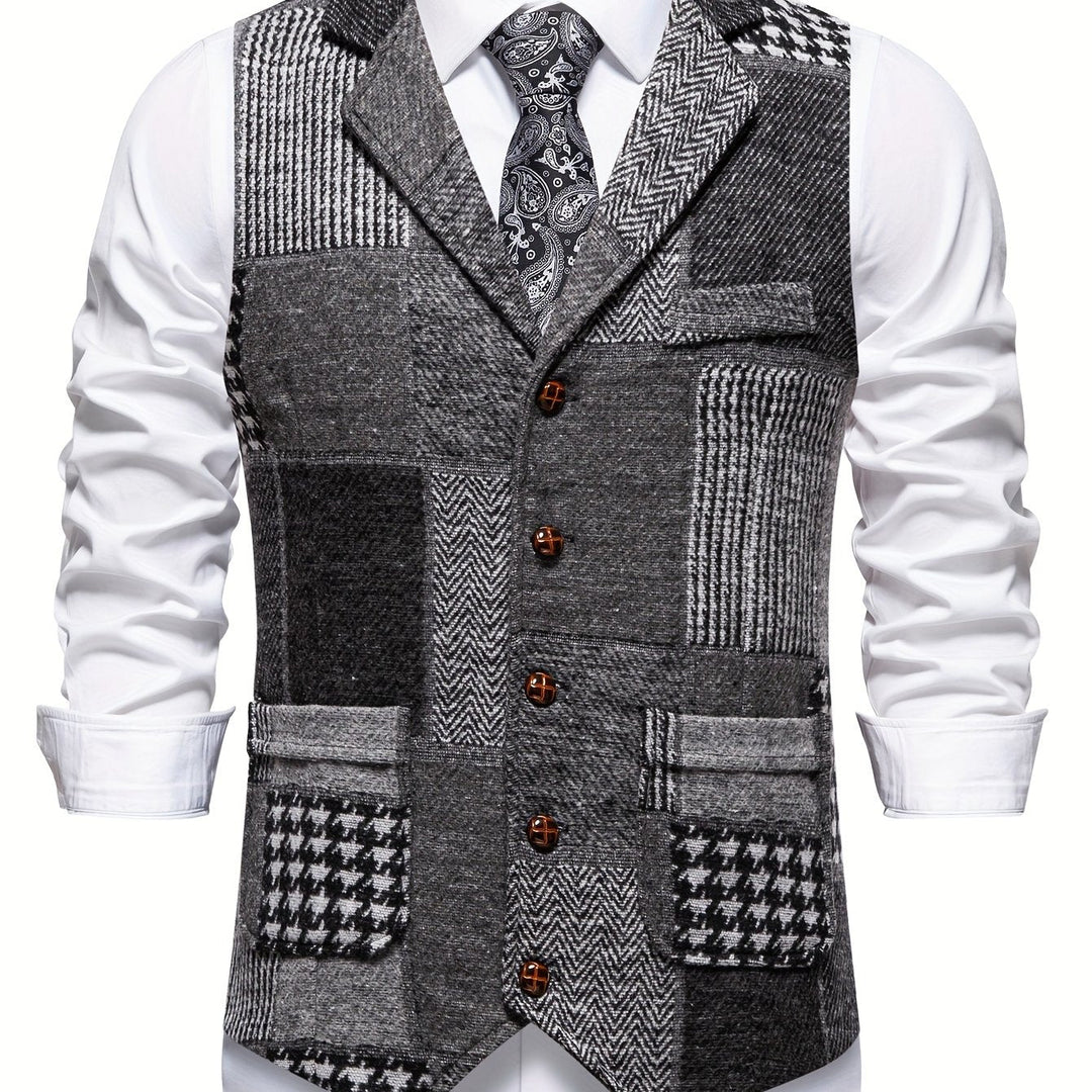Tobias | Patchwork Skræddersyet Vest