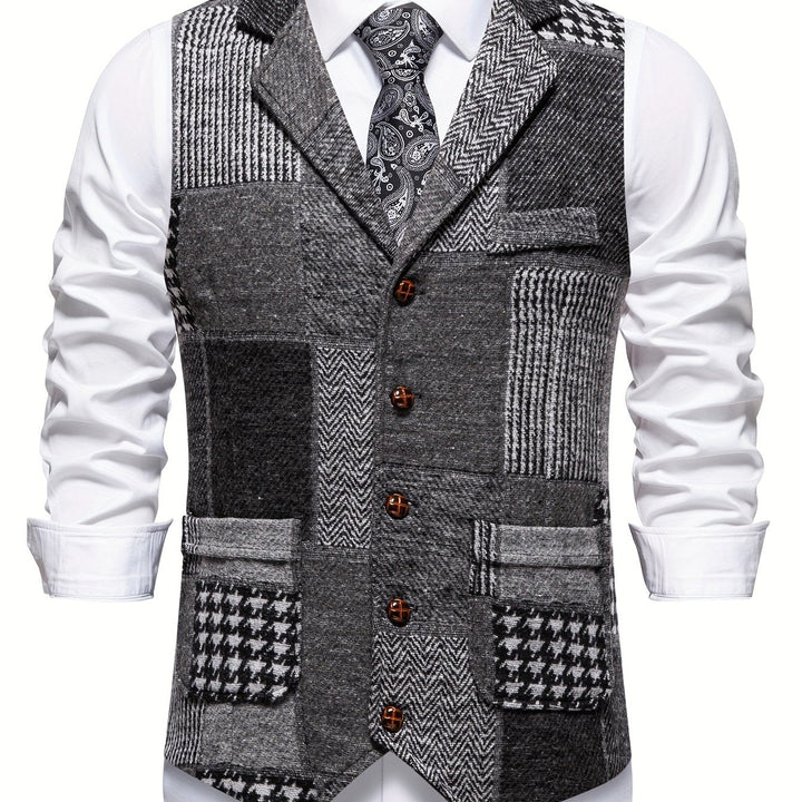 Tobias | Patchwork Skræddersyet Vest