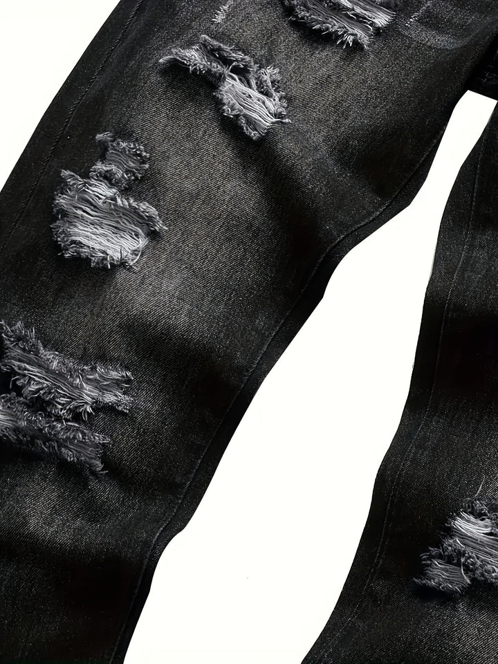 Caleb | Robust Straight-Leg Jeans