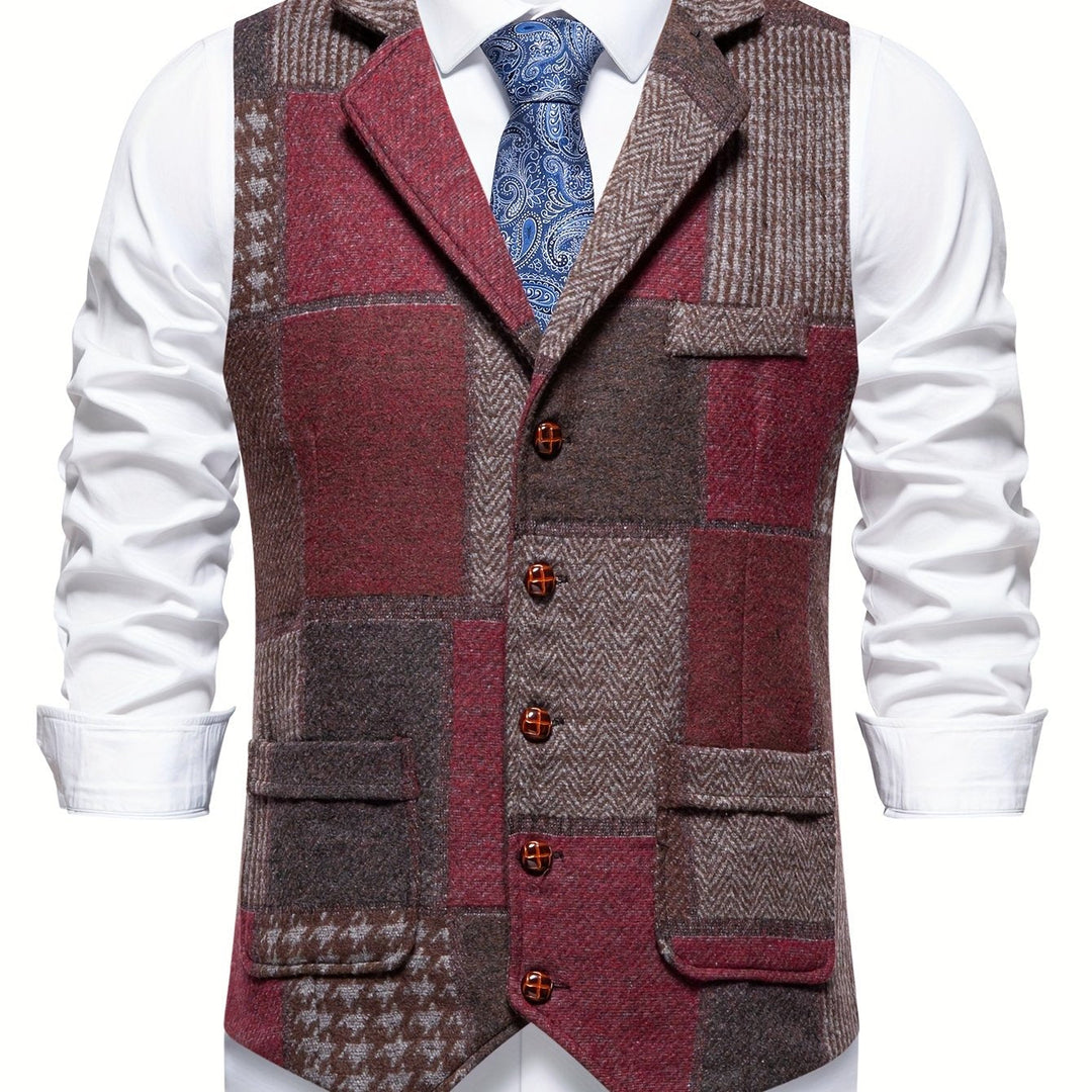 Tobias | Patchwork Skræddersyet Vest