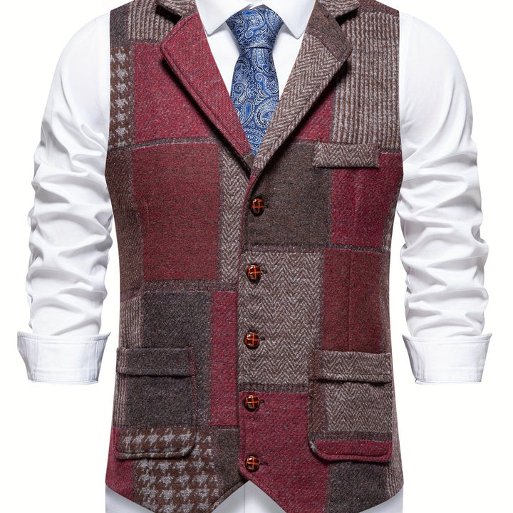 Tobias | Patchwork Skræddersyet Vest