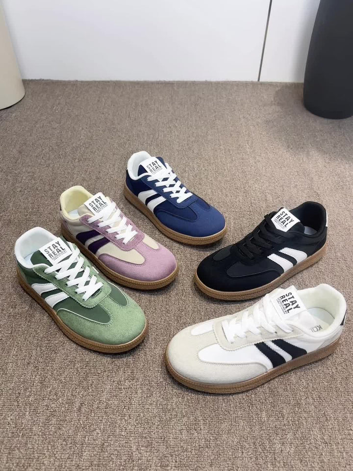 Lena | Klassiske Snørebånd Sneakers