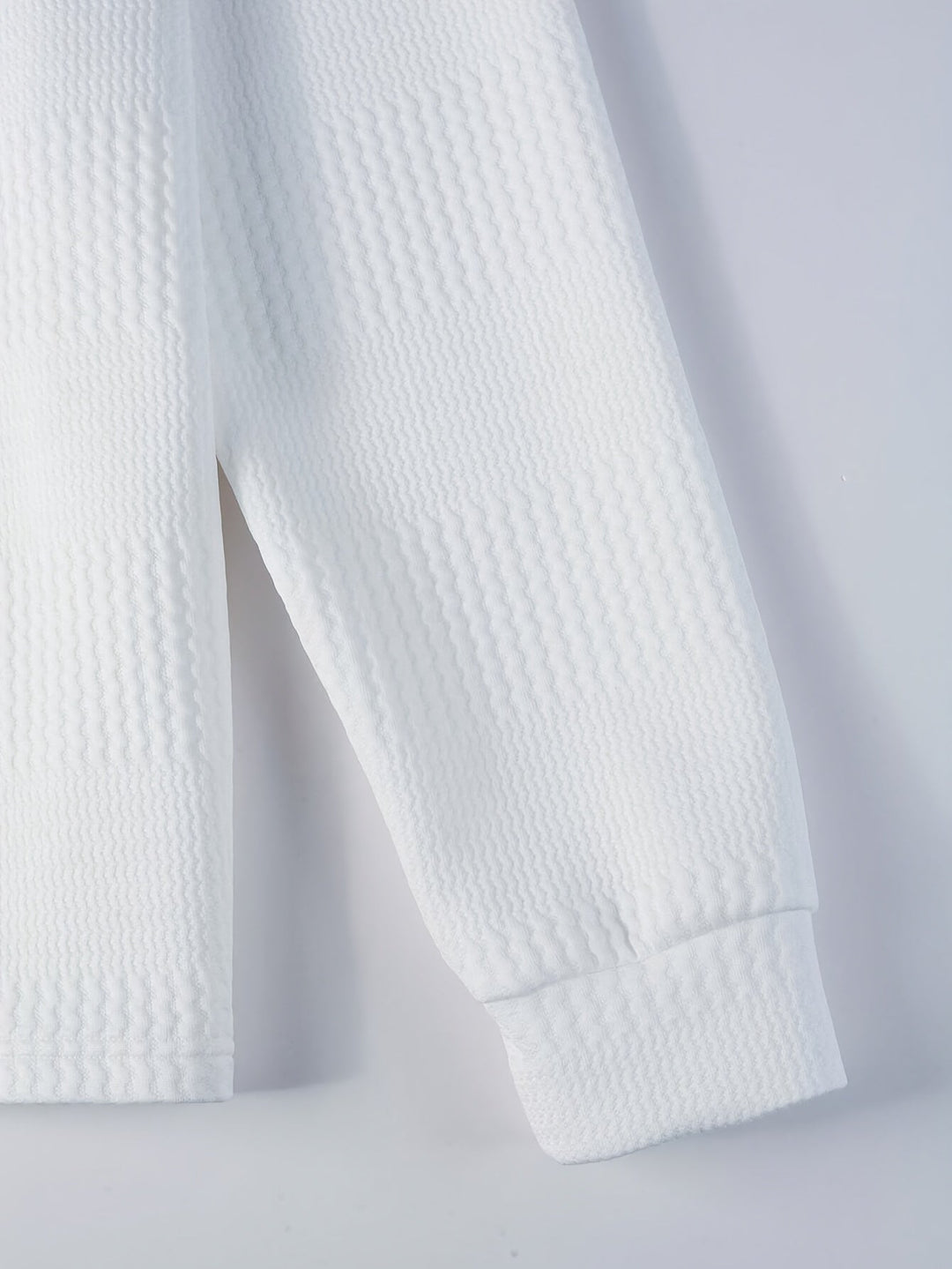 Fletcher | Tekstureret Langærmet Polo Shirt