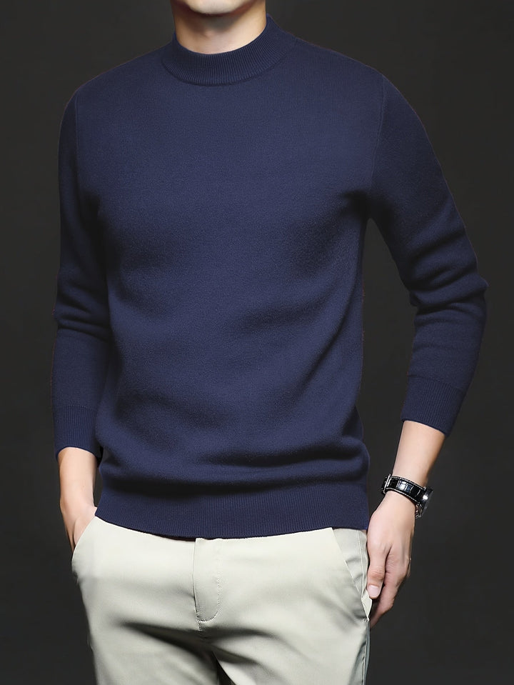 Everett | Raffineret Højhalset Sweater