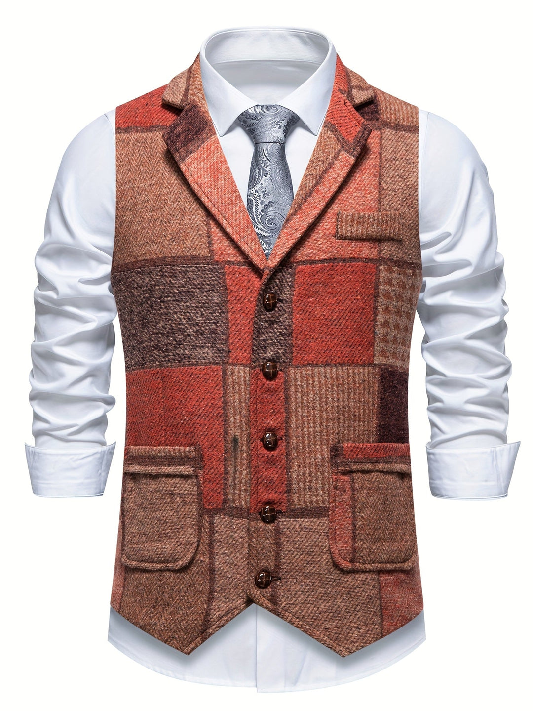Tobias | Patchwork Skræddersyet Vest