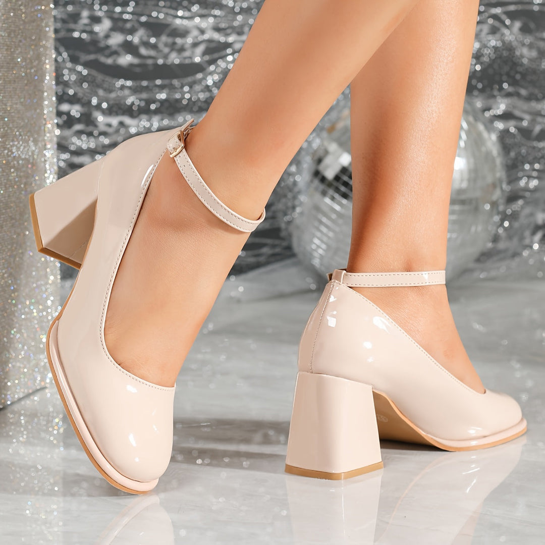 Celeste | Klassiske Shiny Patent Stiletter