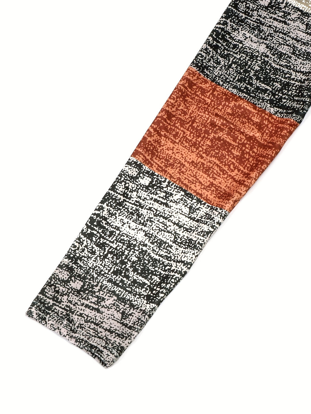 Ophelia | Farveblok Kvart-Zip Top
