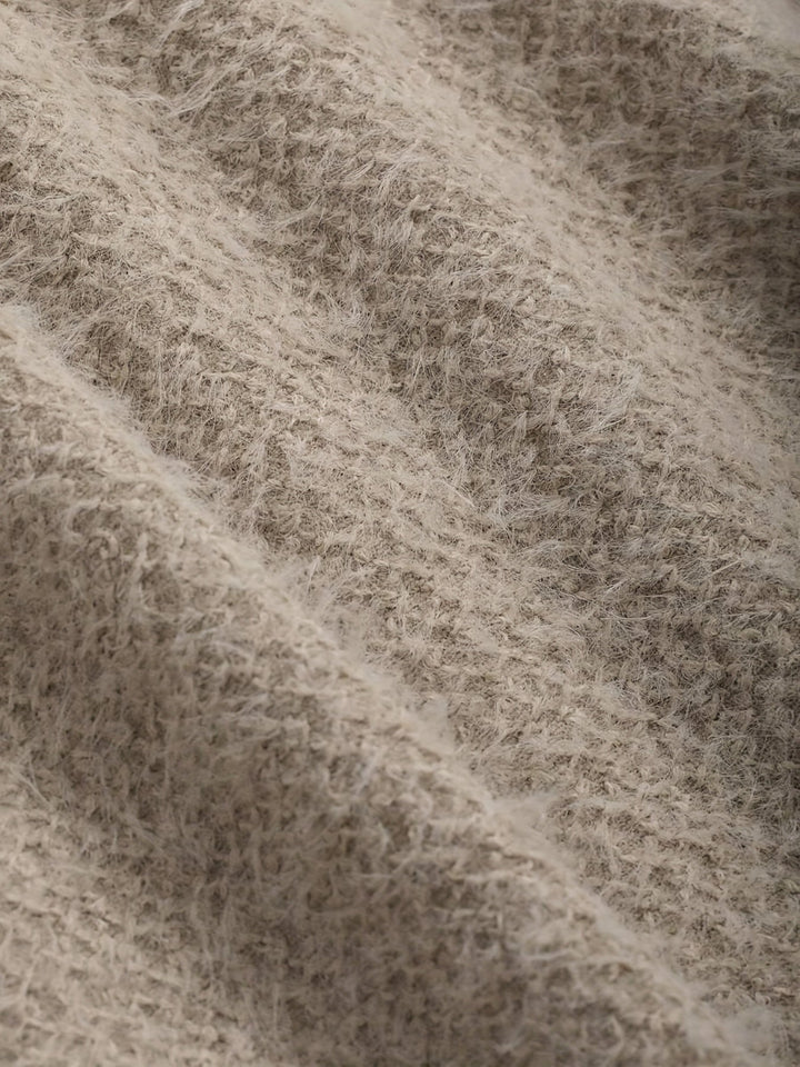 Noreen | Blødt Plush Langærmet Top