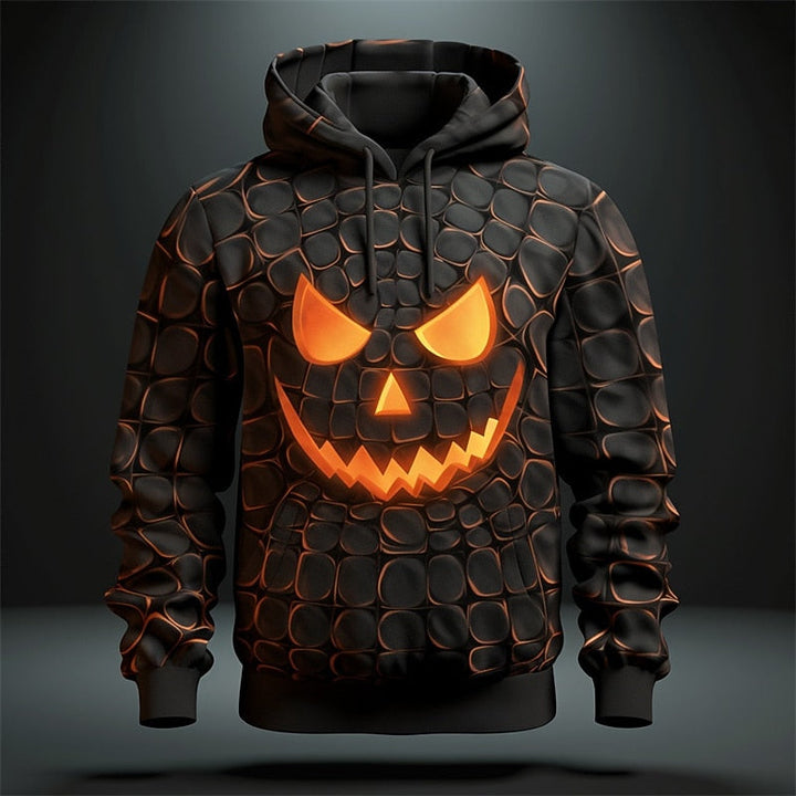 Hugo | Halloween Grafisk Hættetrøje