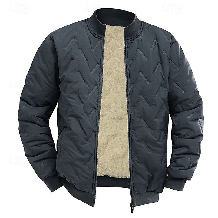 Douglas | Tekstureret Quilted Bomberjakke