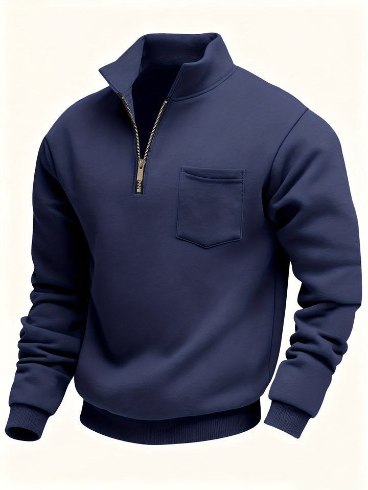 Emmett | Raffineret Half-Zip Pullover