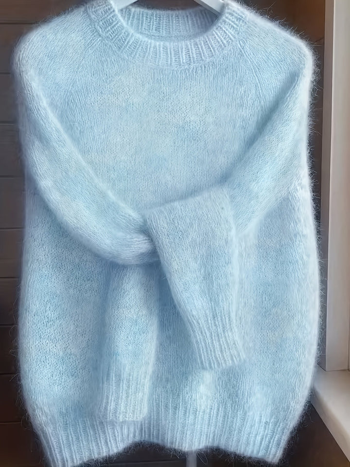 Sabine | Blød Rund-Hals Sweater
