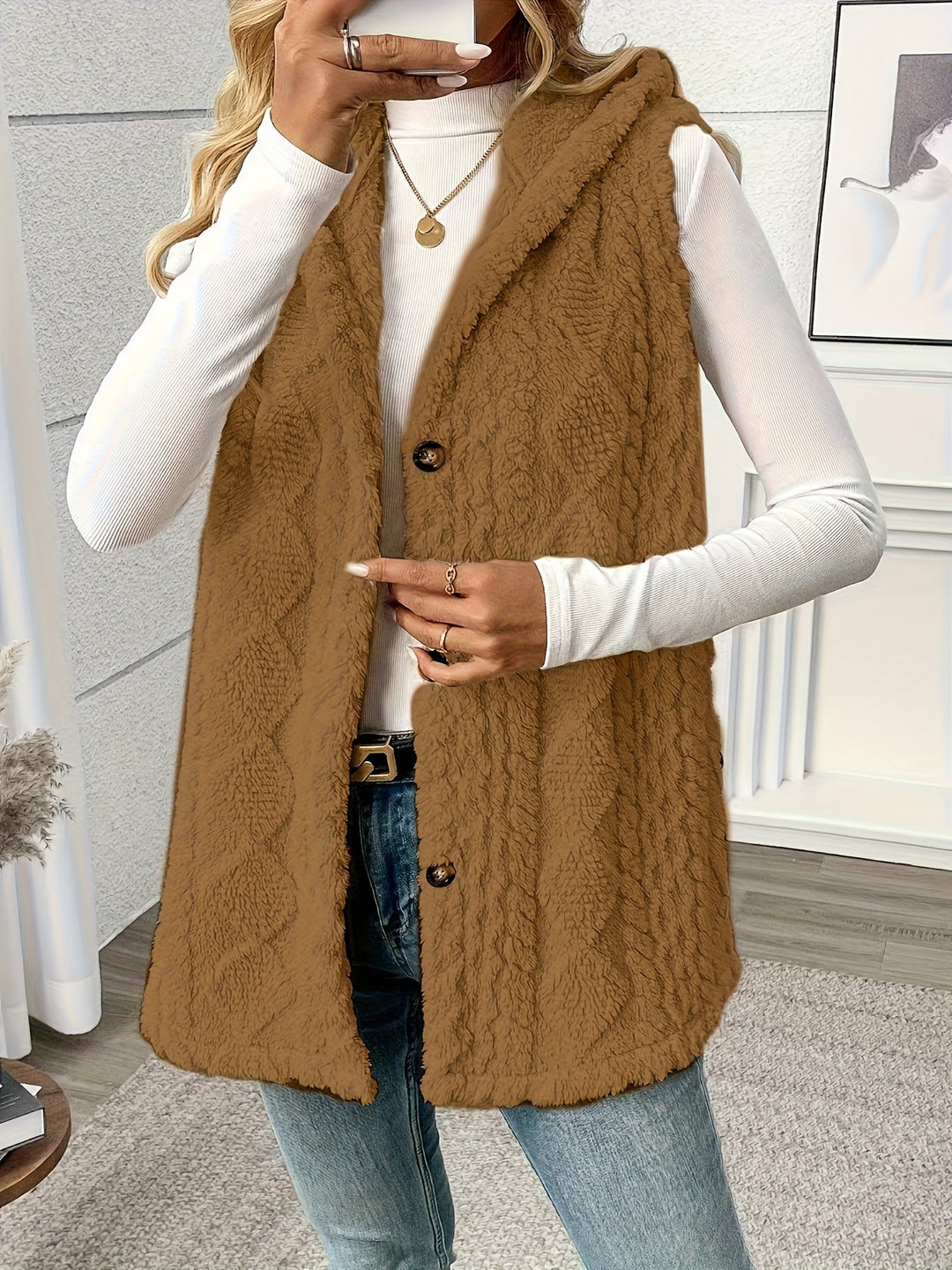 Lorna | Cozy Hætteløs Vest