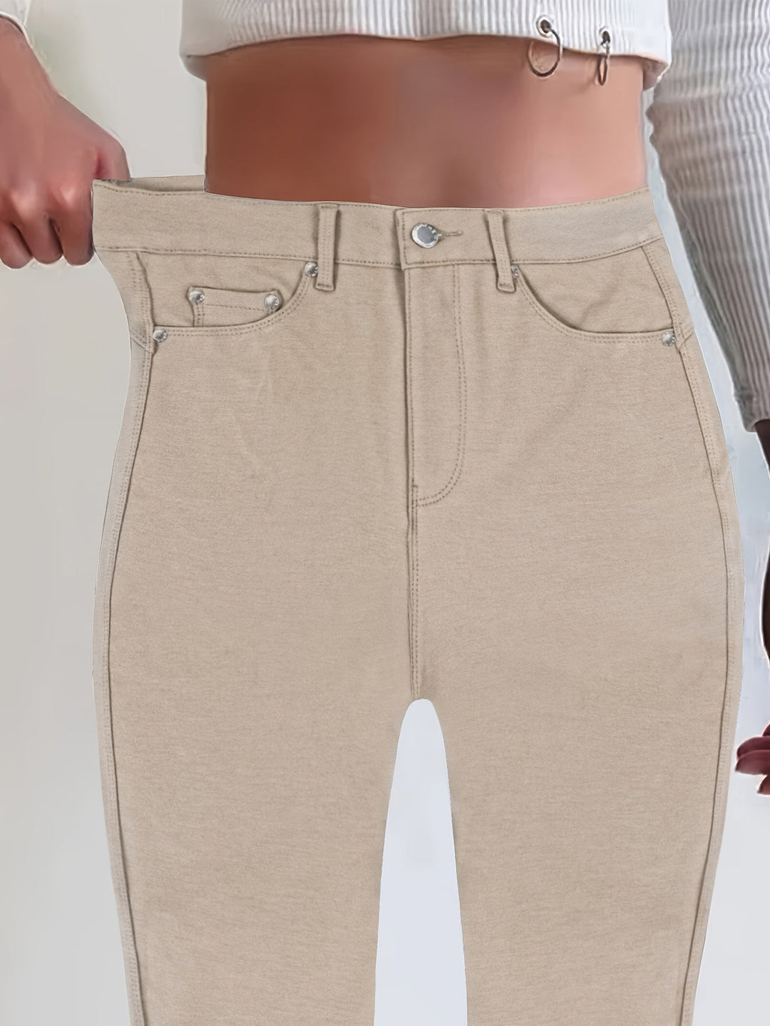 Joan | Højtaljede Skinny Jeans