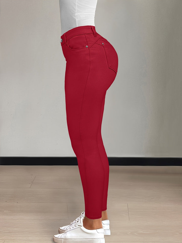 Sylvie | Højtaljede Skinny Jeans