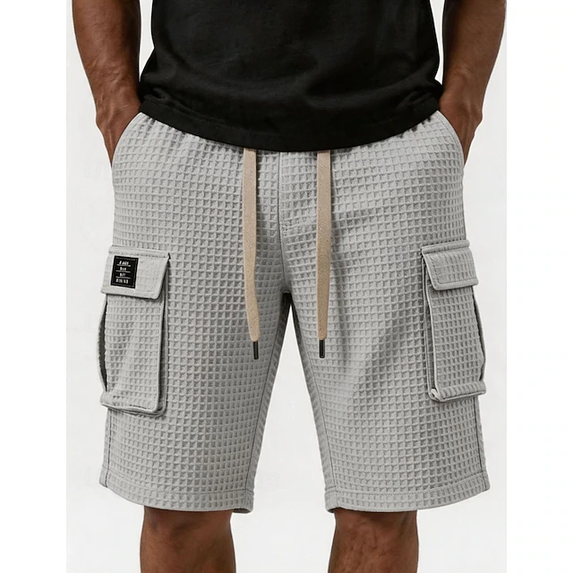 Landon | Teksturerede Cargo Shorts