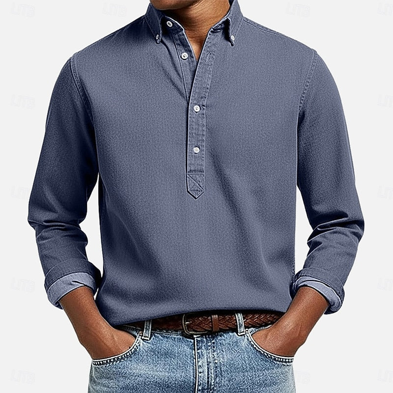 Colton | Casual Popover Skjorte