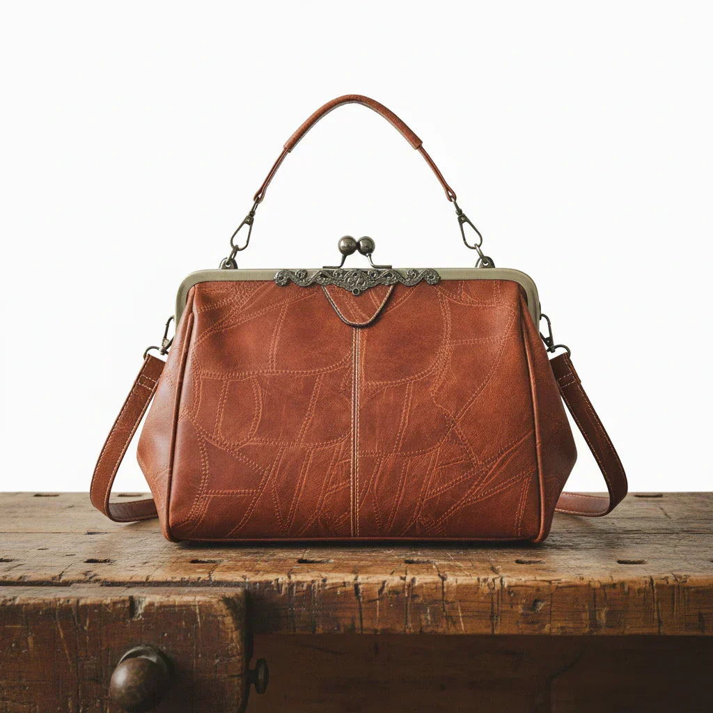 Emma | Klassisk Vintage Håndtaske