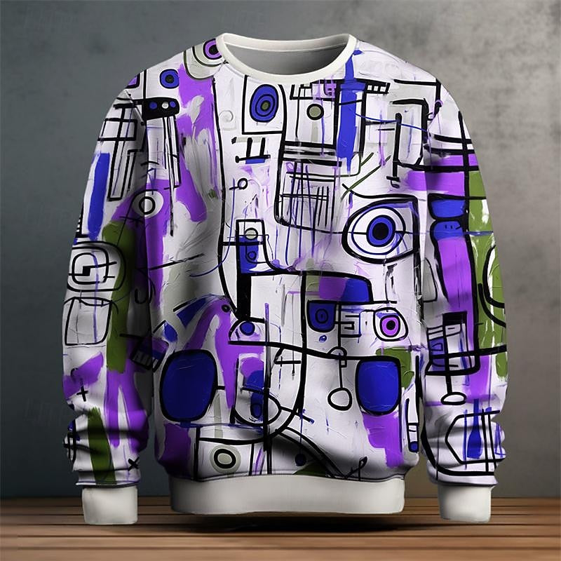 Nash | Kunstnerisk Crew Neck Sweatshirt