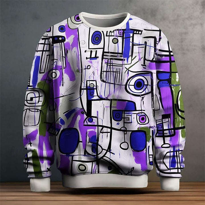 Nash | Kunstnerisk Crew Neck Sweatshirt