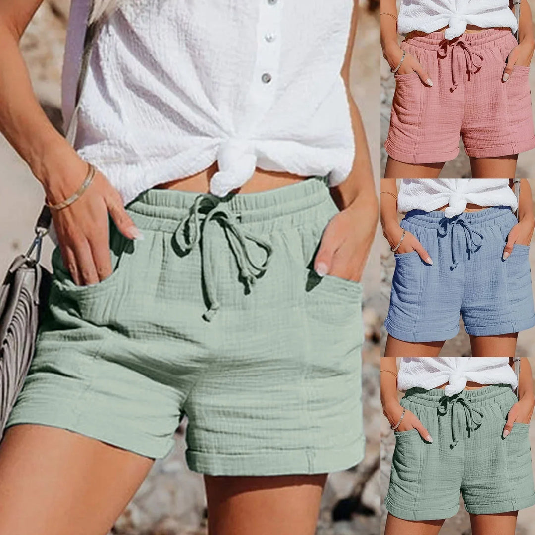 Zaria | Casual Sommer Komfortable Blonde Shorts