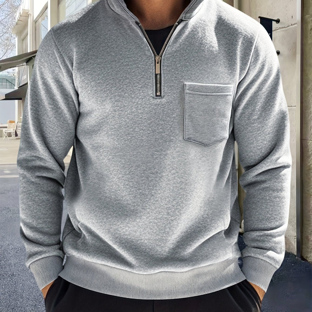 Emmett | Raffineret Half-Zip Pullover