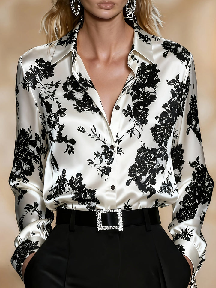 Cecily | Floral Elegant Bluse