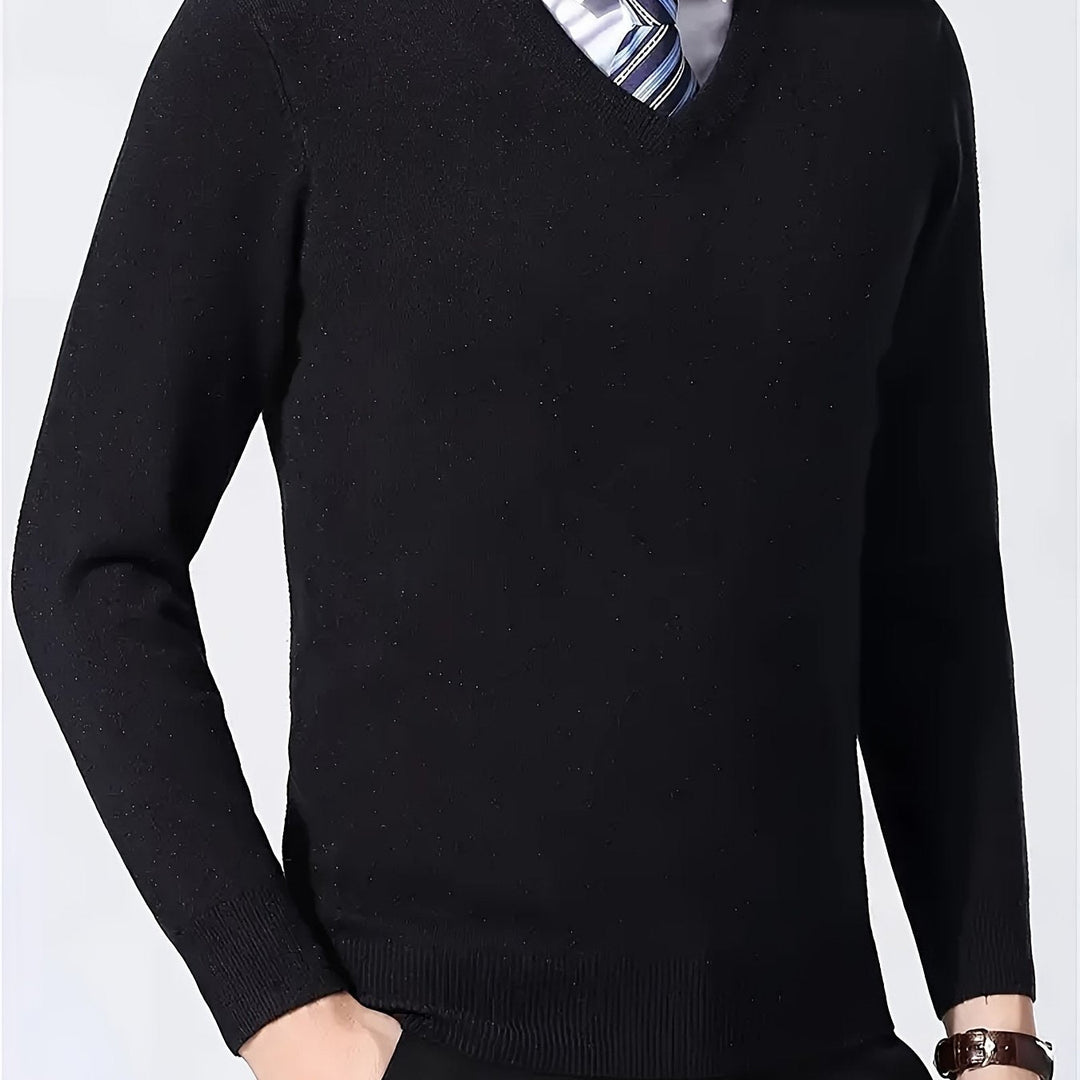 Ellis | Raffineret V-Hals Sweater