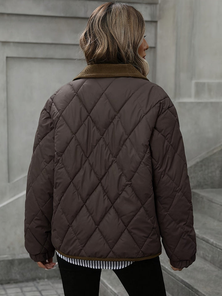 Imogen | Diamantquiltet Polstret Jakke