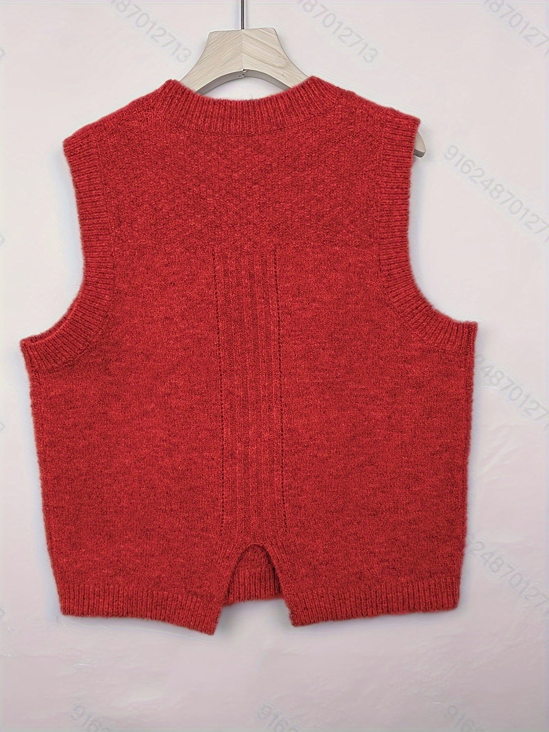 Brooke | Kabelstrikket Sweater Vest