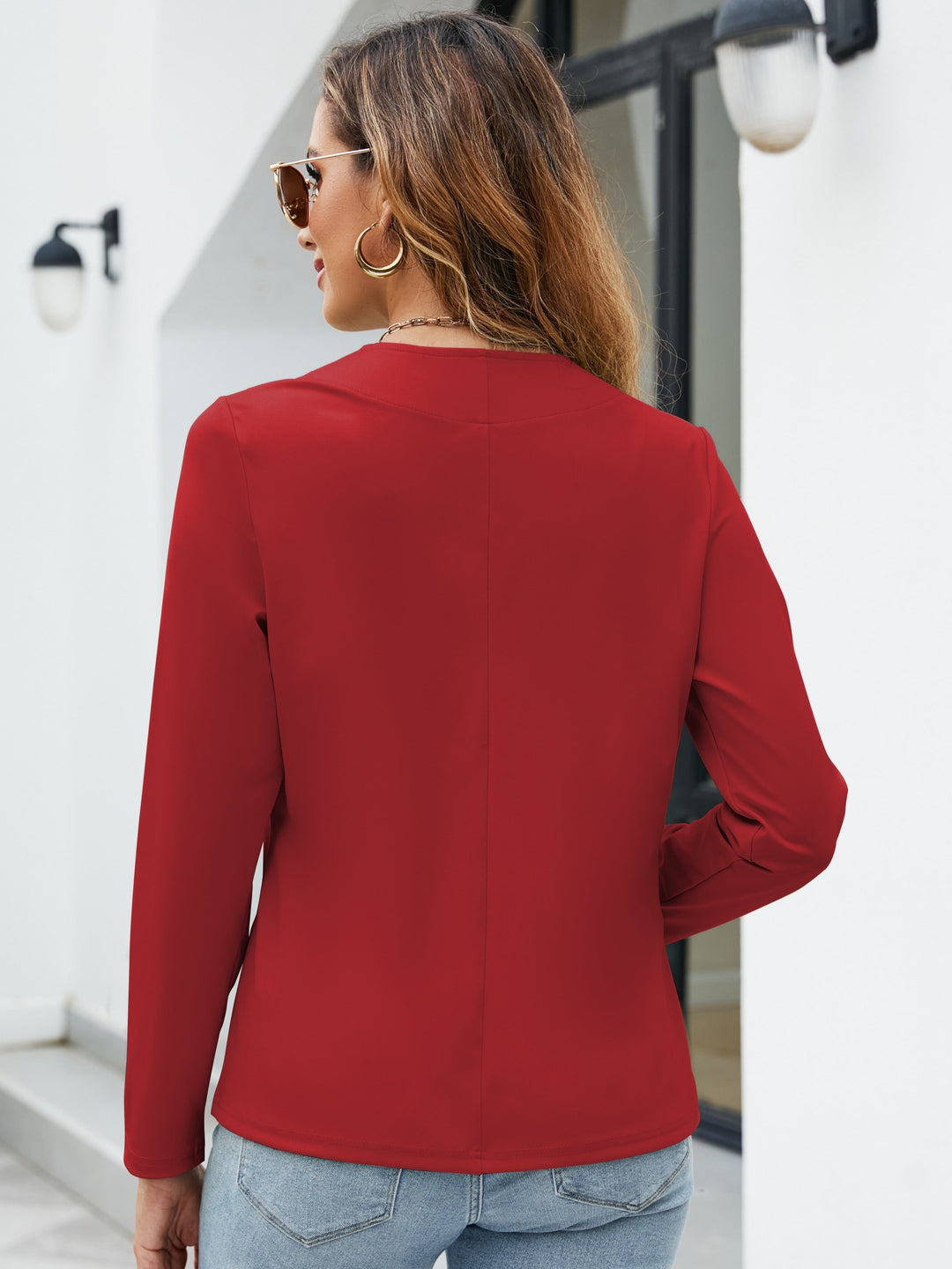 Rosabel | Åben Front Skræddersyet Cardigan