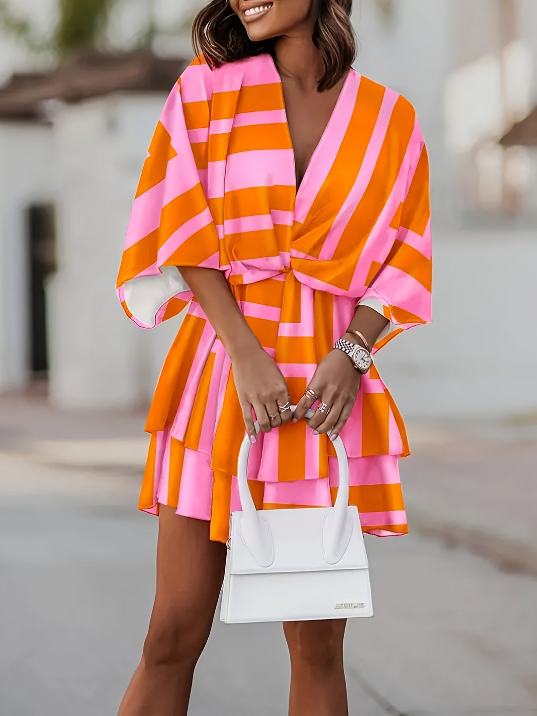 Rosanna | Flydende Batwing Wrap Kjole