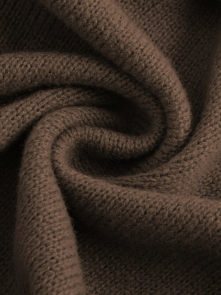 Gideon | Kabelstrikket V-hals Sweater Vest